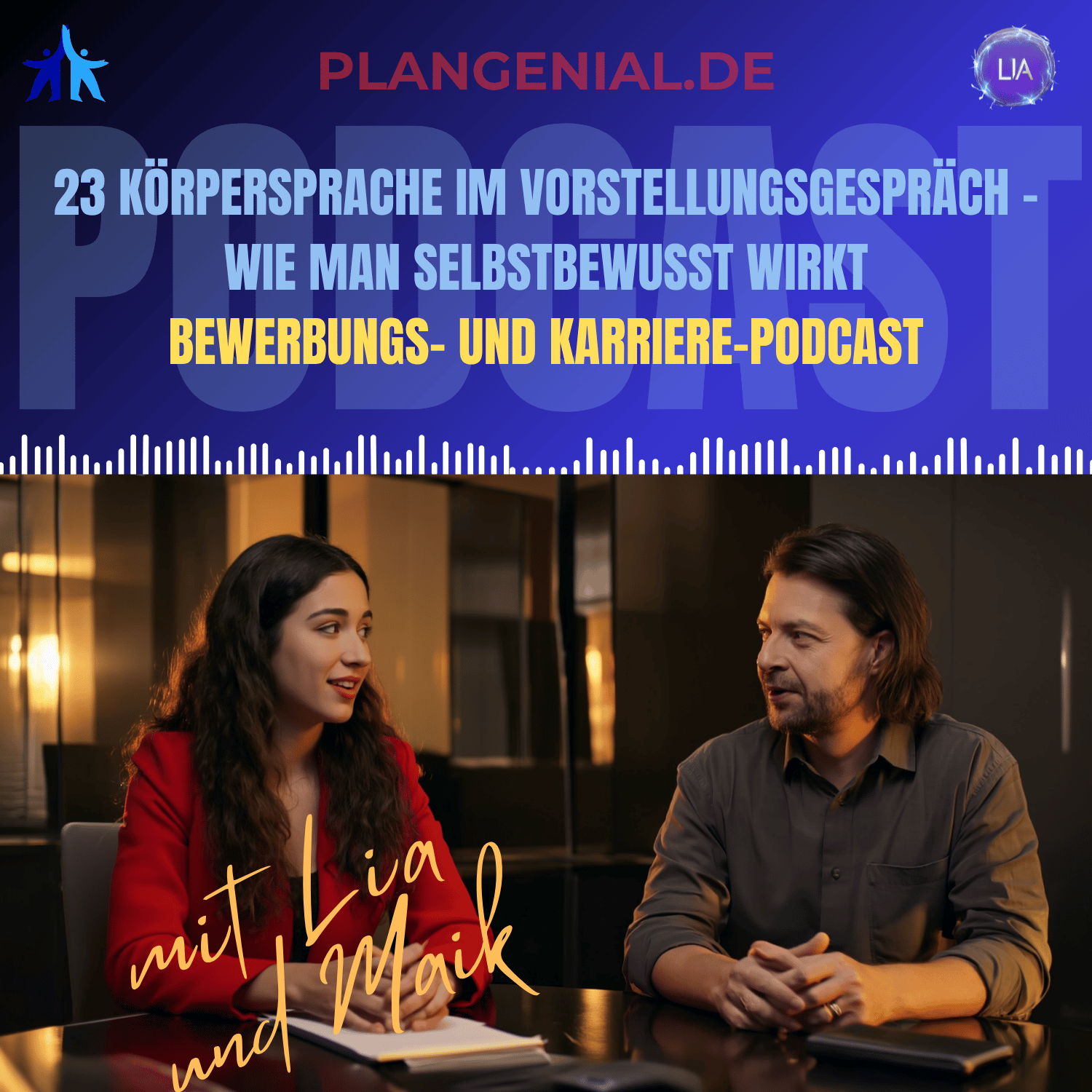 Folge 23: Körpersprache im Vorstellungsgespräch – wie man selbstbewusst wirkt und welche Signale man sendet | by Maik Marx