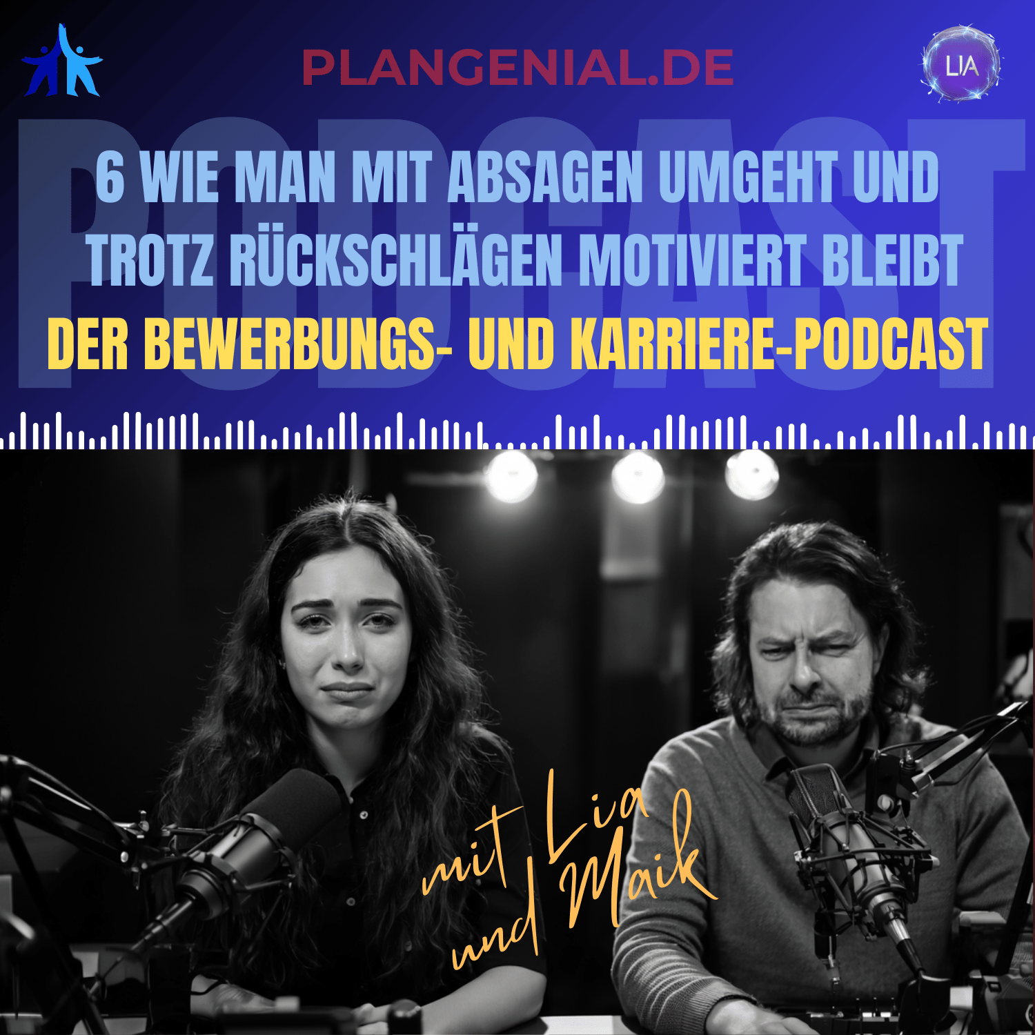 Folge 6: Wie man mit Absagen umgeht und trotz Rückschlägen motiviert bleibt | by Maik Marx