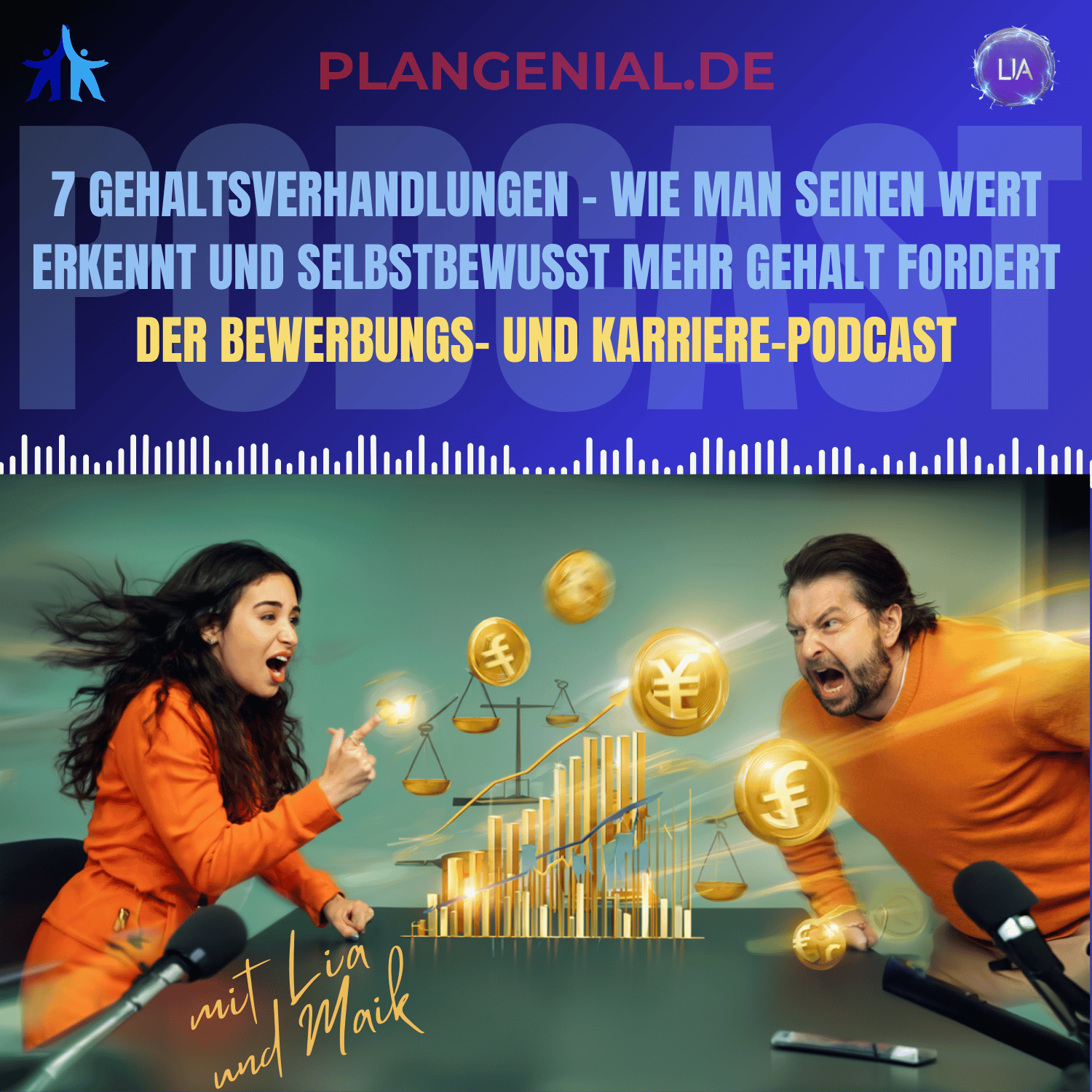 Folge 7: Gehaltsverhandlungen – wie man seinen Wert erkennt und selbstbewusst mehr Gehalt fordert | by Maik Marx