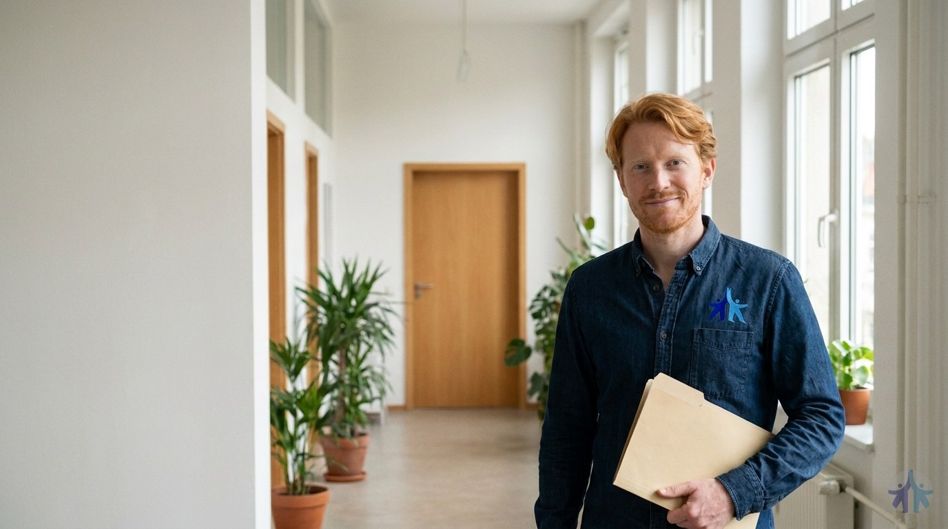 KI-generiert: Szene zum Thema Gespräch mit der Führungskraft: So bereitest du es vor